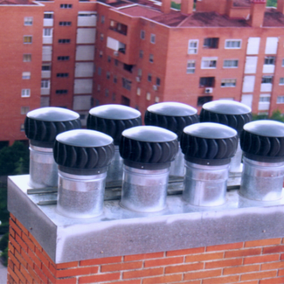 Extractor eólico de Policarbonato (SupaVent)